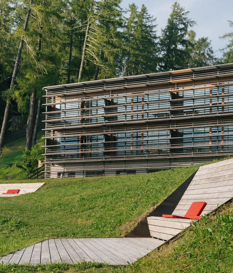 Vigilius Mountain Resort Architecture