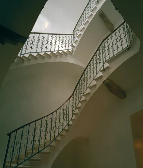 Hotel Greif Architecture Building Stairs M 03 R A A
