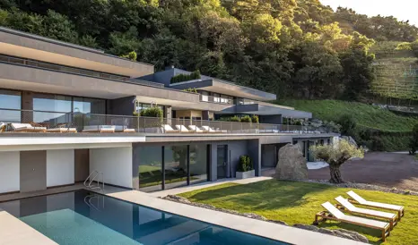 Arua Private Spa Villas Design in Merano
