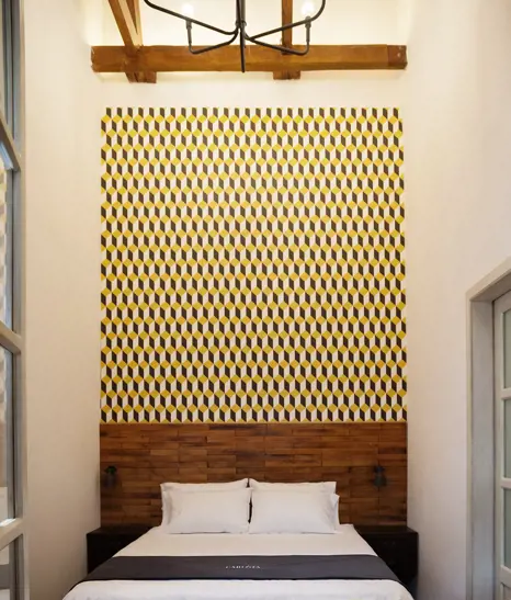Carlota Hotel Bedroom Interior Design Wallpaper M 07 R A A