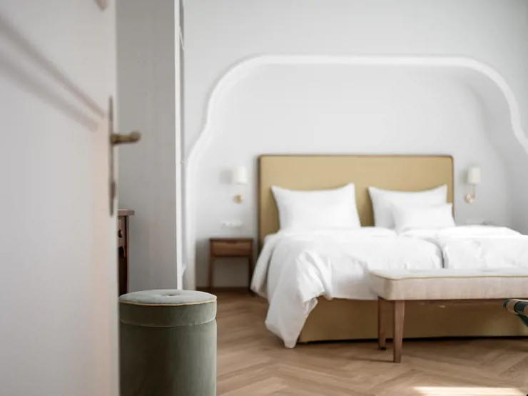 Villa Arnica Room Design Details in Lana