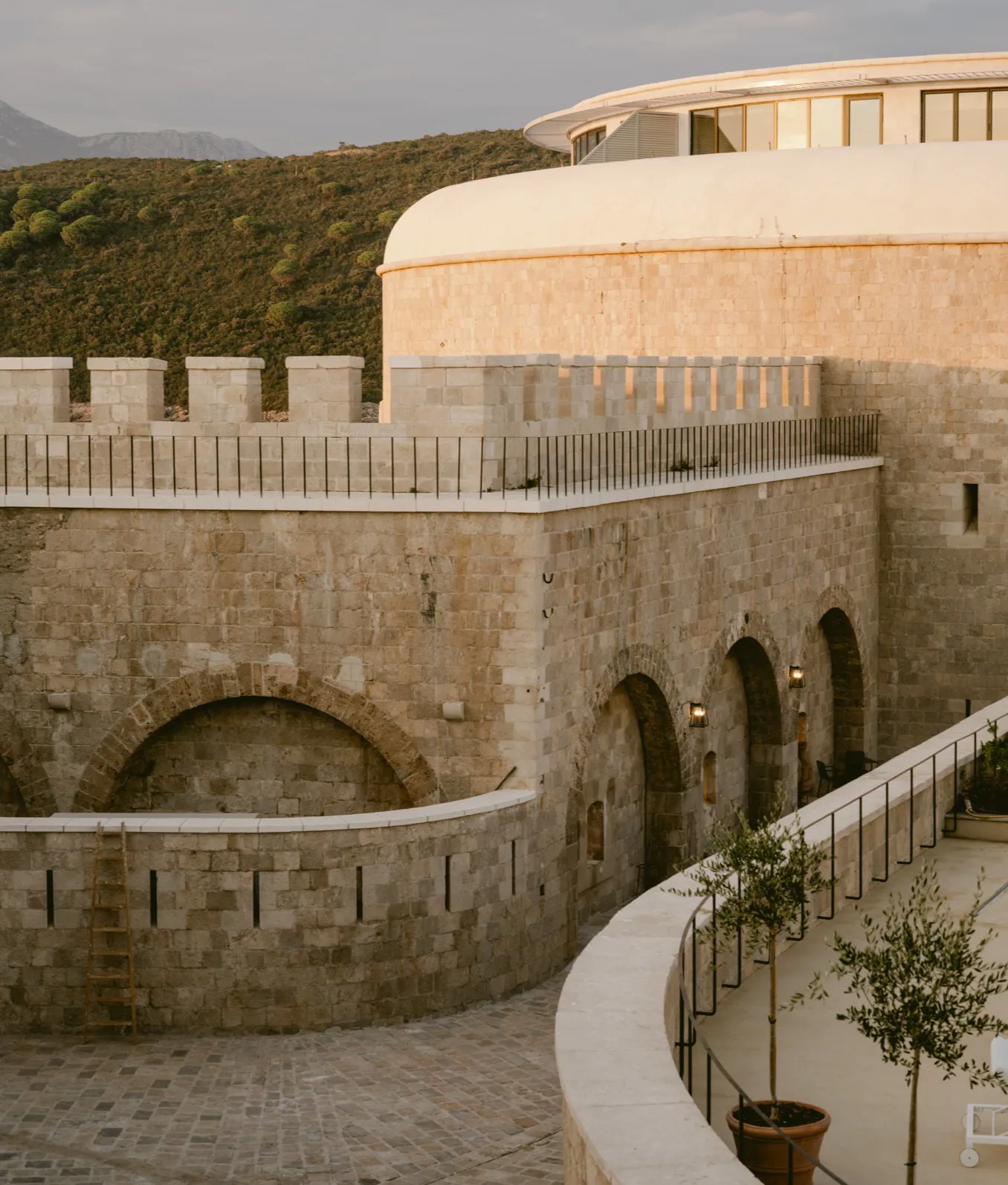 Mamula Island Hotel Architecture 2