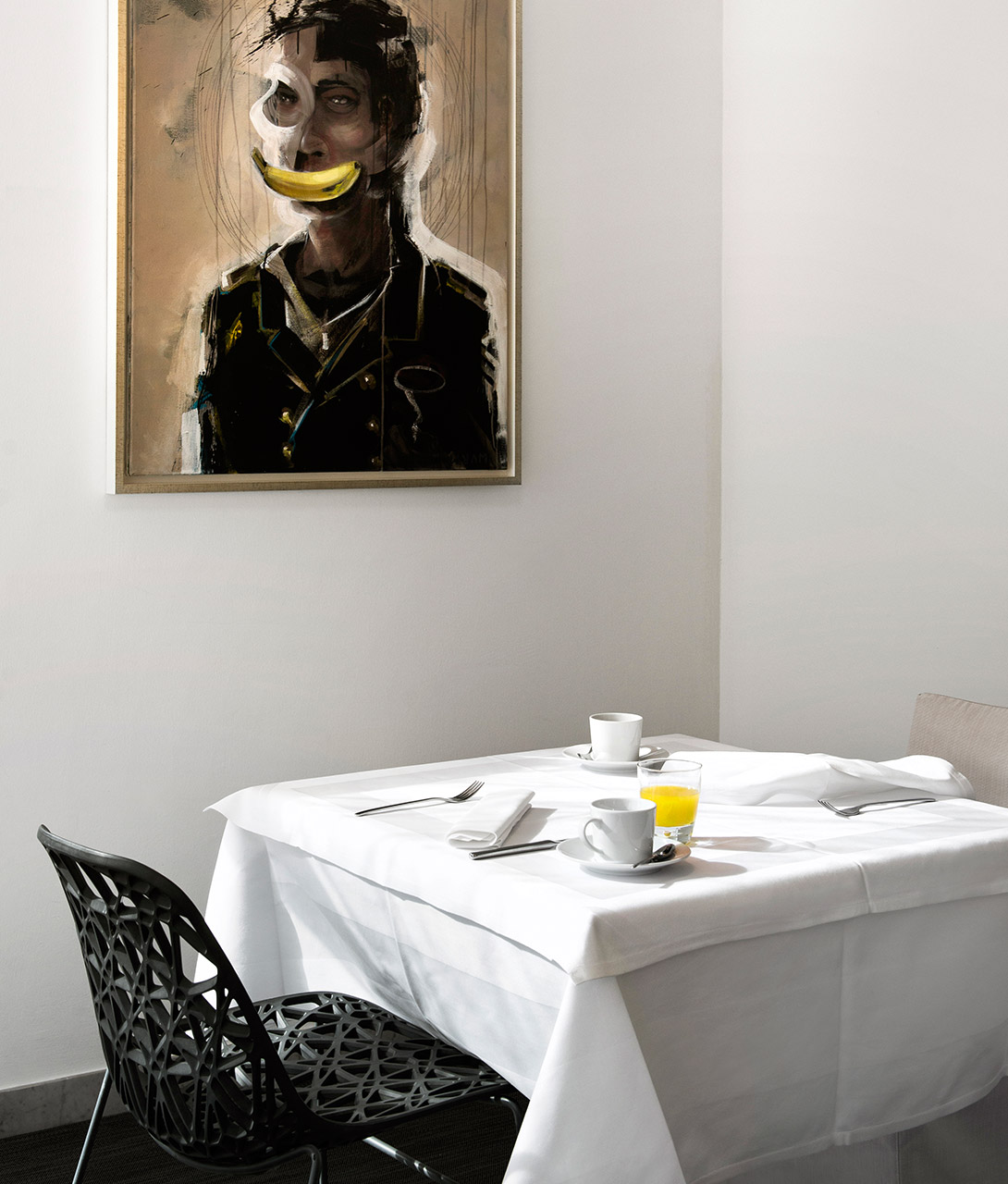 Augarten Art Hotel Dining Interior Design Paitings K 02 X2