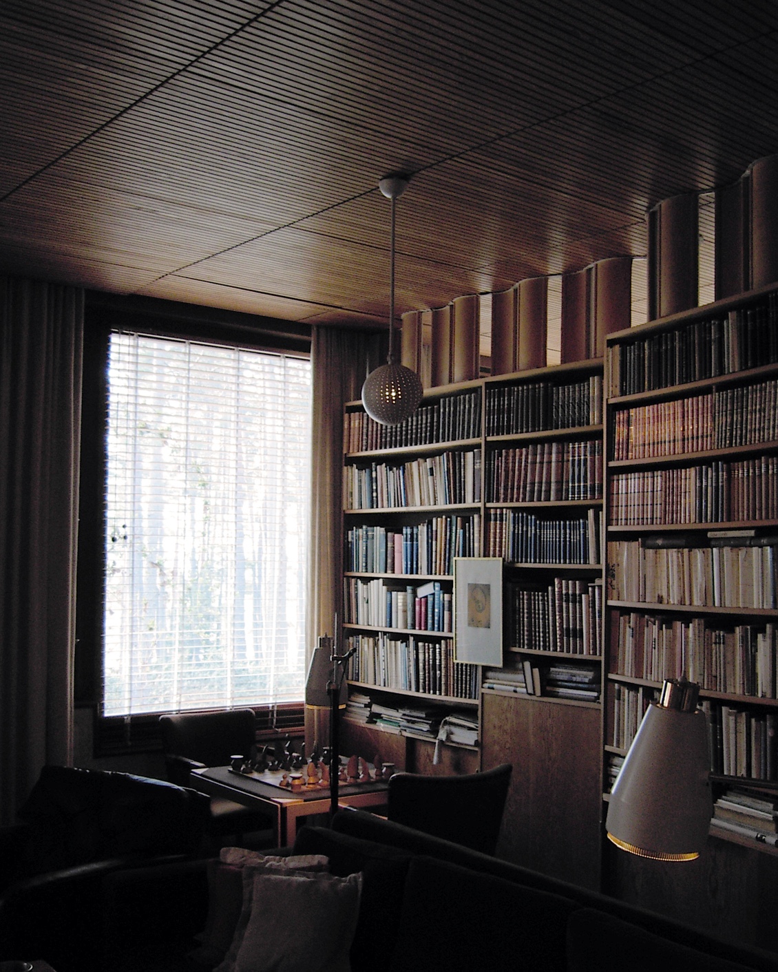 Finland Villa Mairea Library