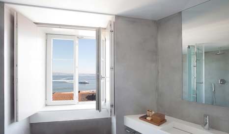 Memmo Alfama Bathroom in Lisbon