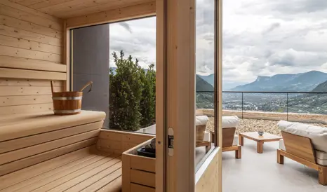 Arua Private Spa Villas Design in Merano