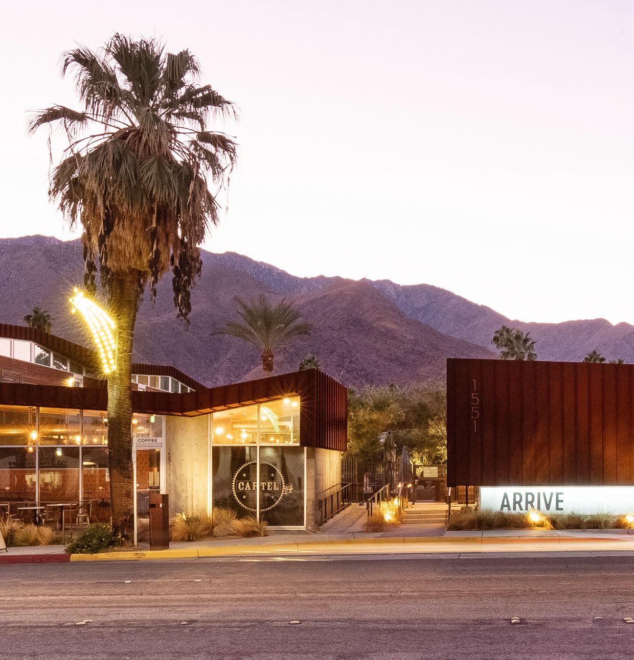 Arrive Palm Springs Architecture
