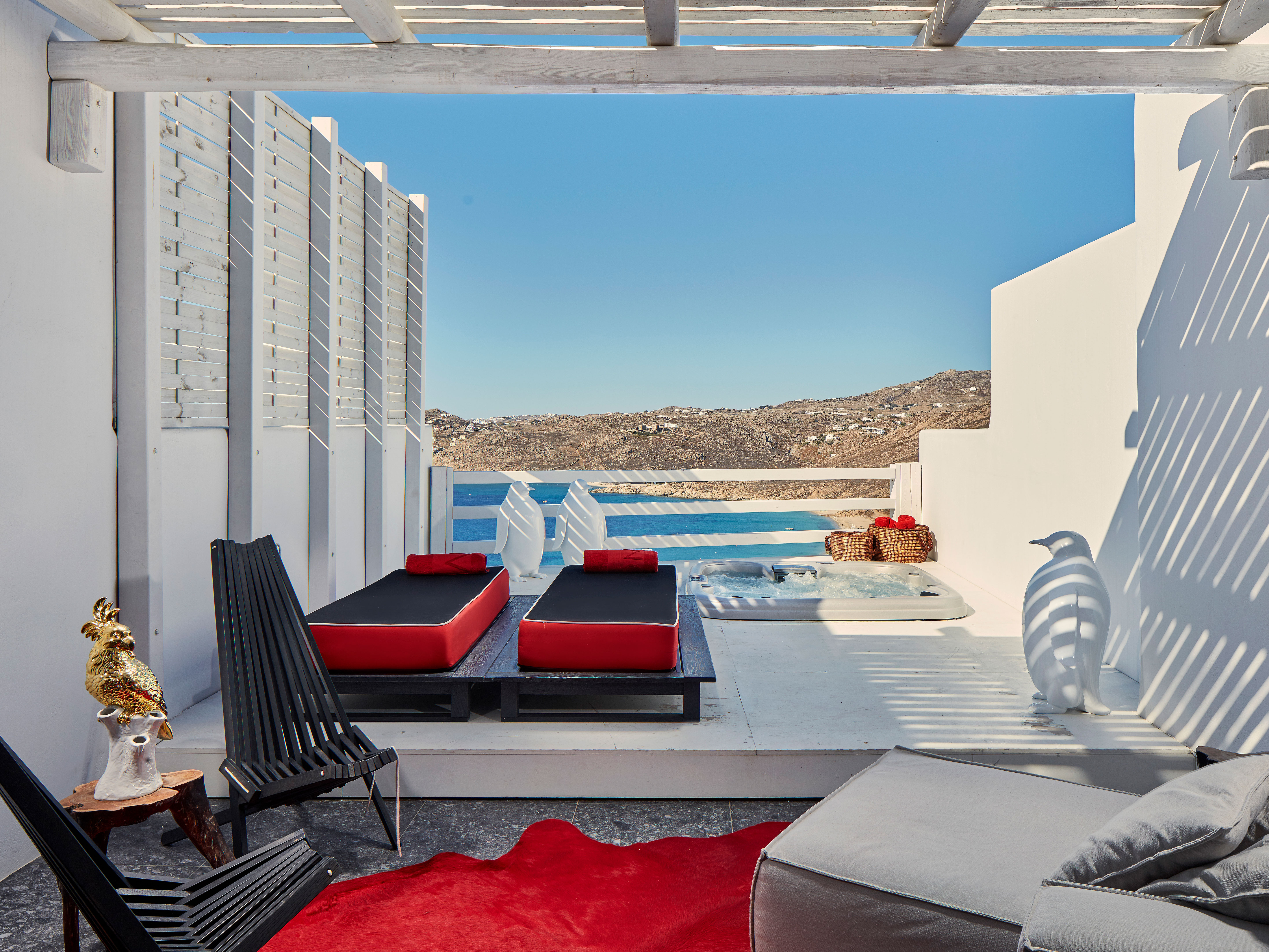 Myconian Avaton Terrace in Mykonos