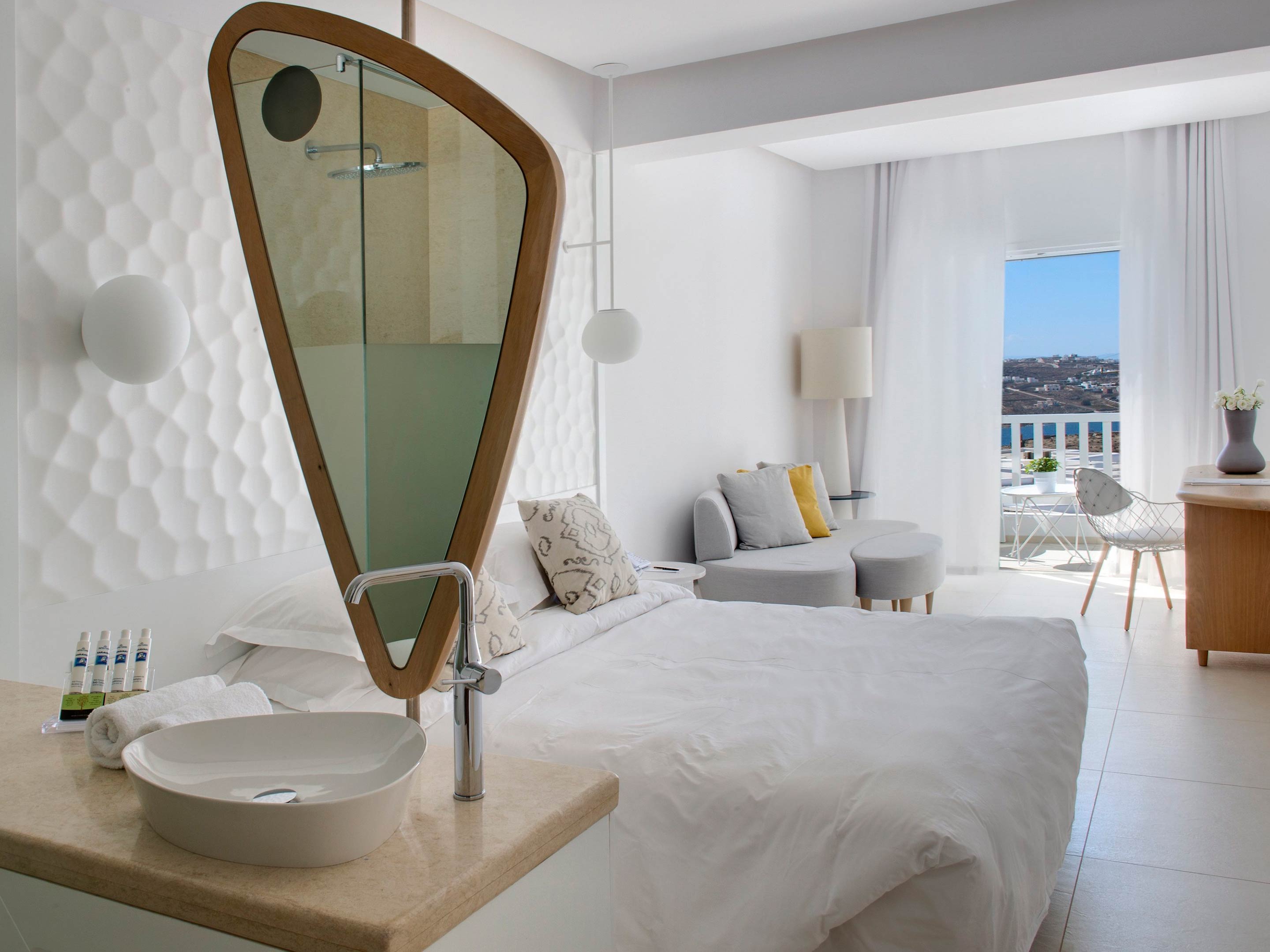 Myconian Kyma Mirror in Mykonos