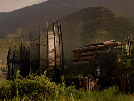 02 DH Water Centered Stays The Arcadia Place Lugu Lake Exterior