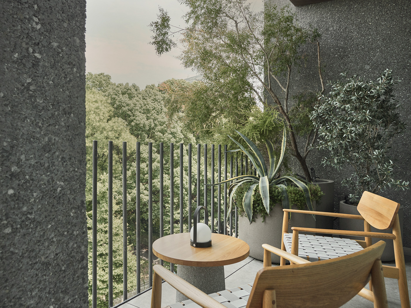 Trunk Hotel Yoyogi Park Park View Suite Balcony R 04