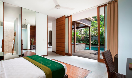 The Elysian Boutique Villa Hotel Terrace in Bali