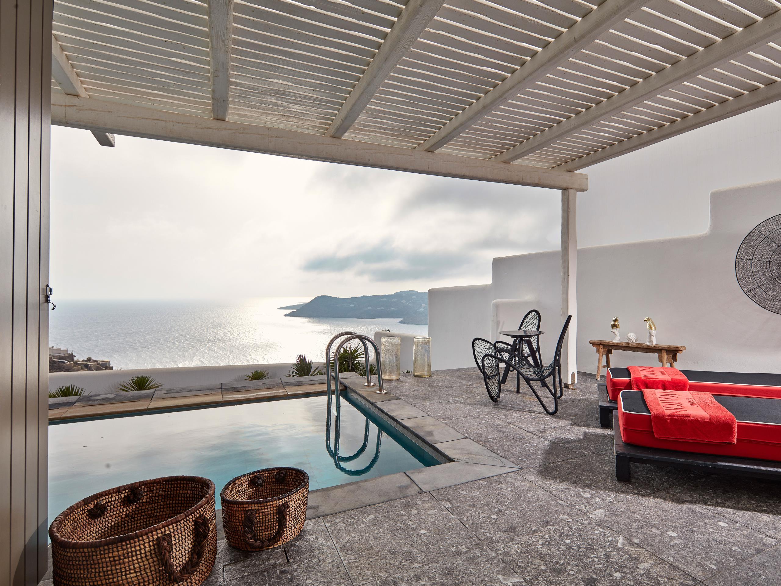 Myconian Avaton Sea View Room in Mykonos