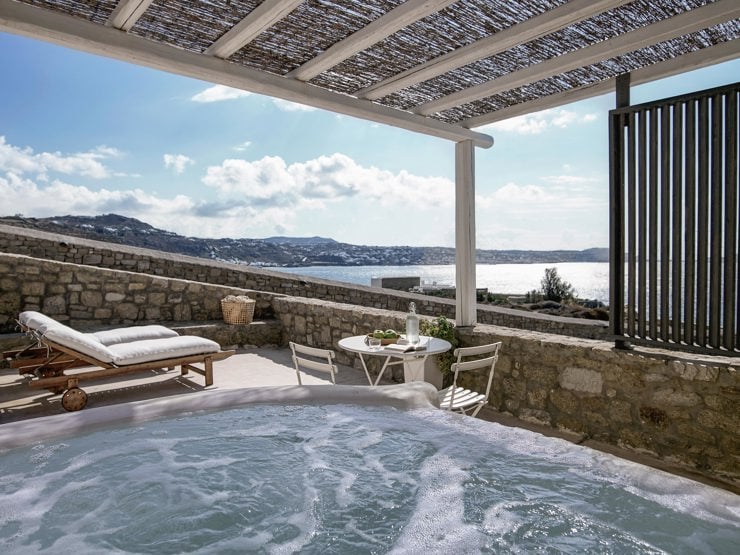 Rocabella Mykonos Deluxe Sea View With Outdoor Hot Tub R 01