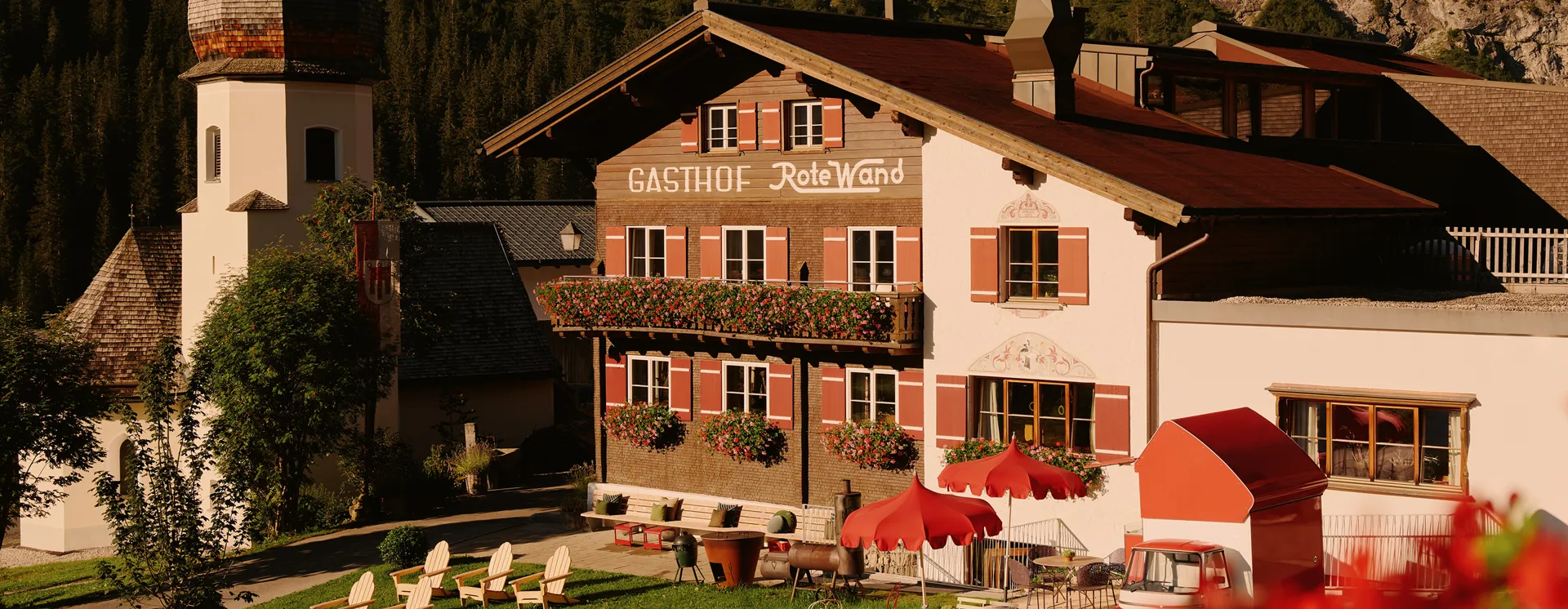 S Rote Wand Gourmet Hotel Lech Austria Summer