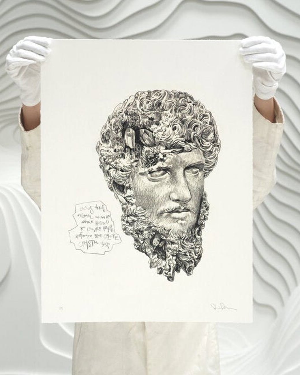 ERODED CLASSICAL PRINTS Courtesy ARSHAM EDITIONS