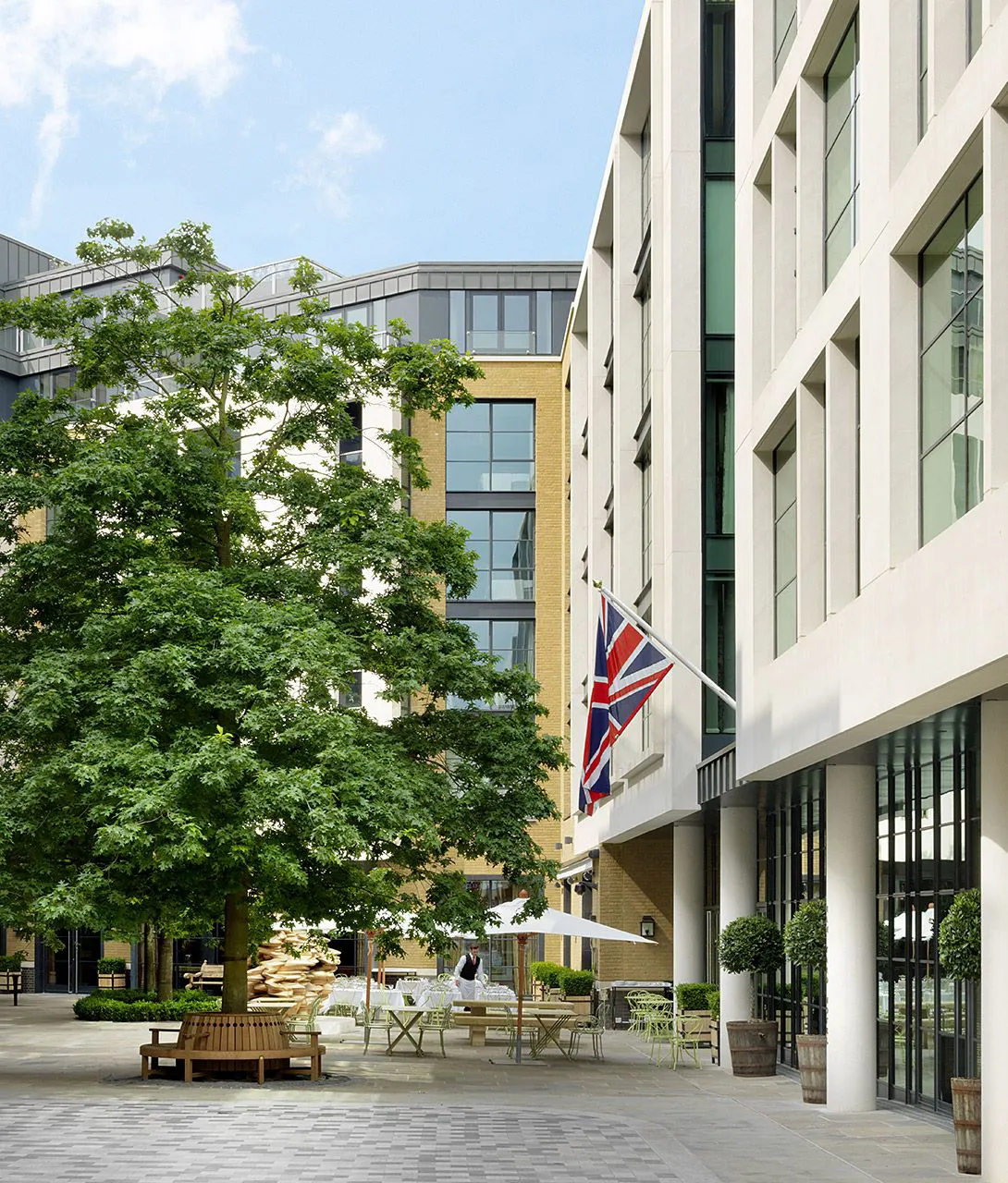 Ham Yard Facade in London