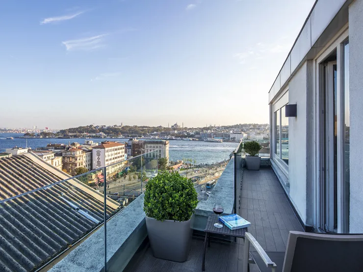 Bank Hotel Istanbul Penthouse Suite R 06