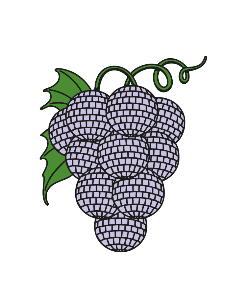 Arena Day 2 Sticker Grapes Min