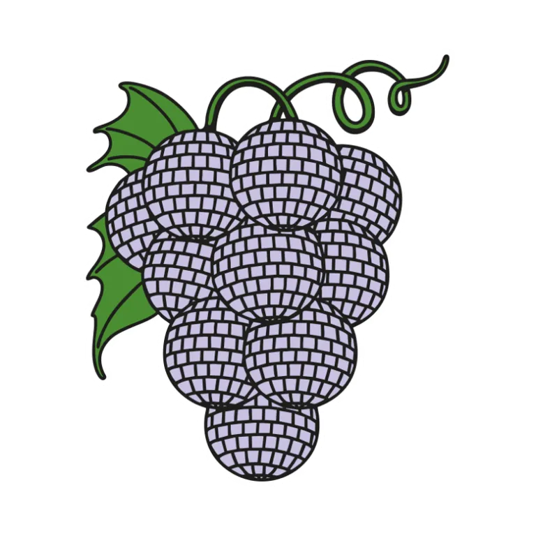 Arena Day 2 Sticker Grapes Min