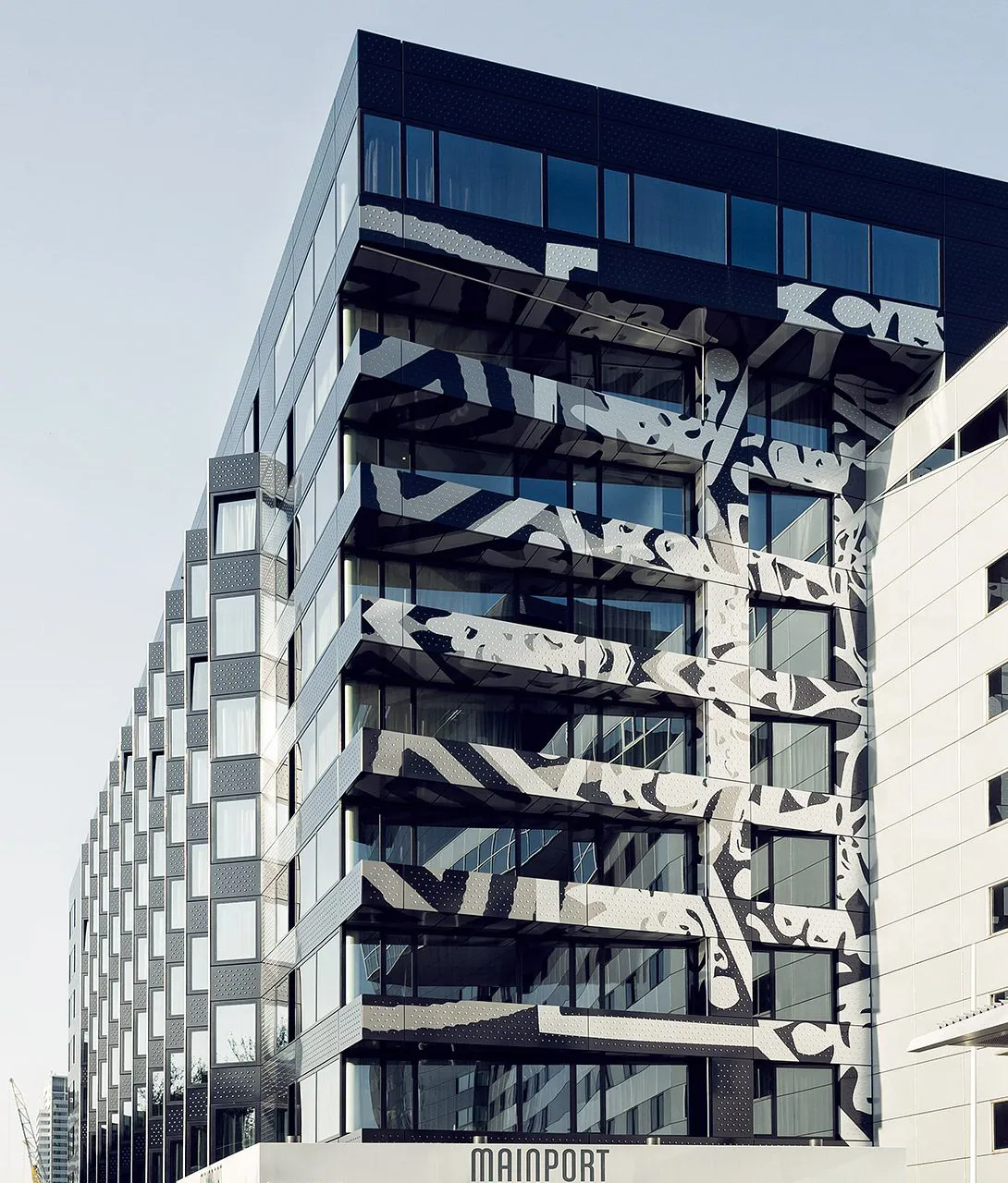 Mainport Facade in Rotterdam