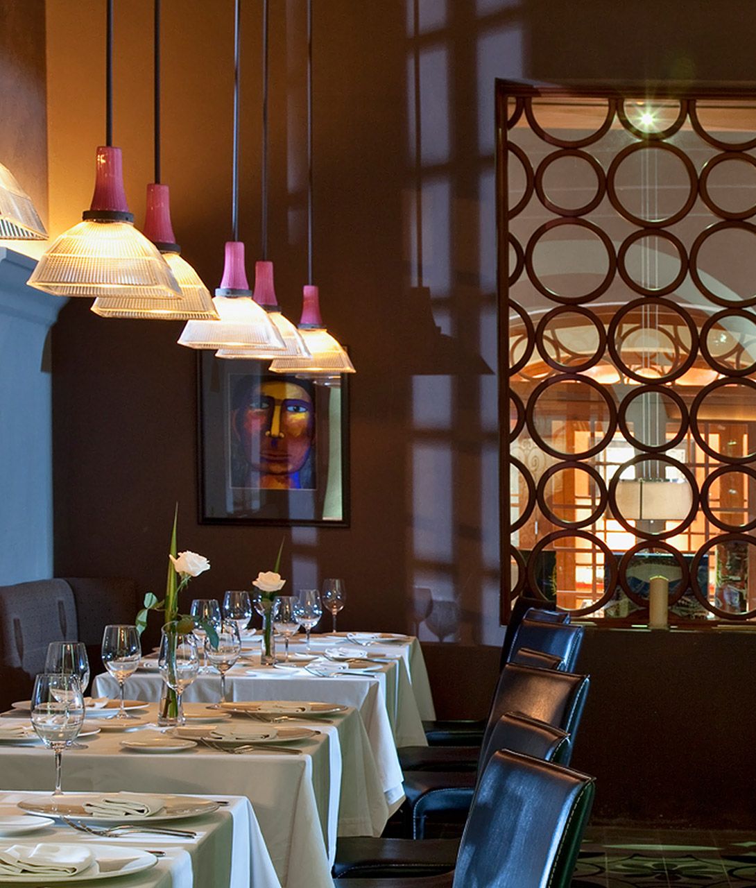 Rosas and Xocolate Restaurant Interior in Merida