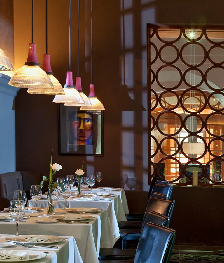 Rosas and Xocolate Restaurant Interior in Merida