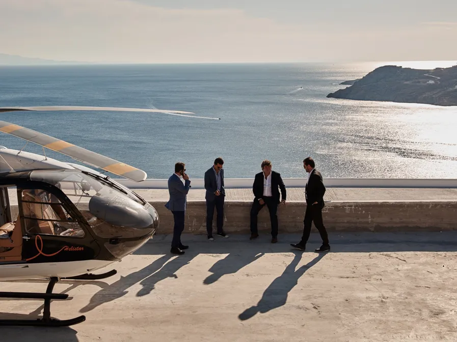 006 Myconian Avaton Brothers Helicopter