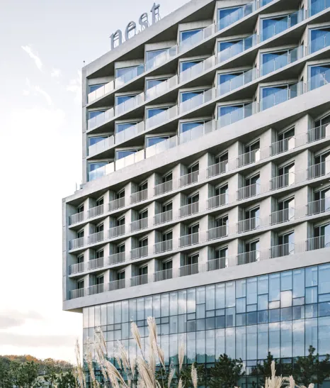 Nest Hotel Architecture Facade Pool M 15 R A A
