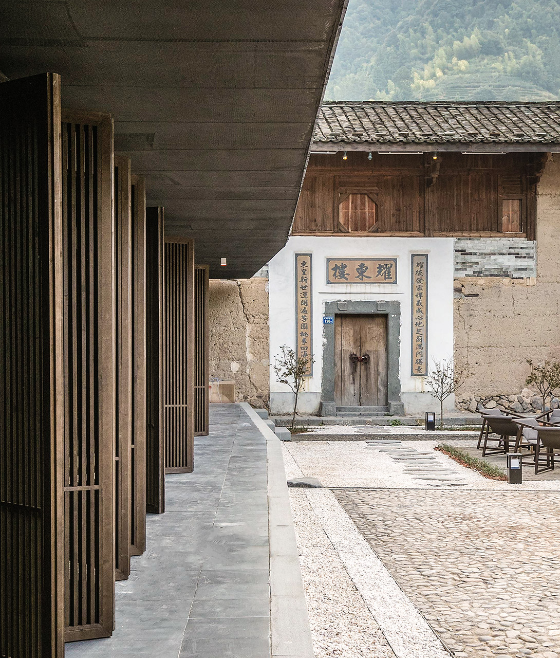 Tsingpu Tulou Retreat Courtyard in Zhangzhou