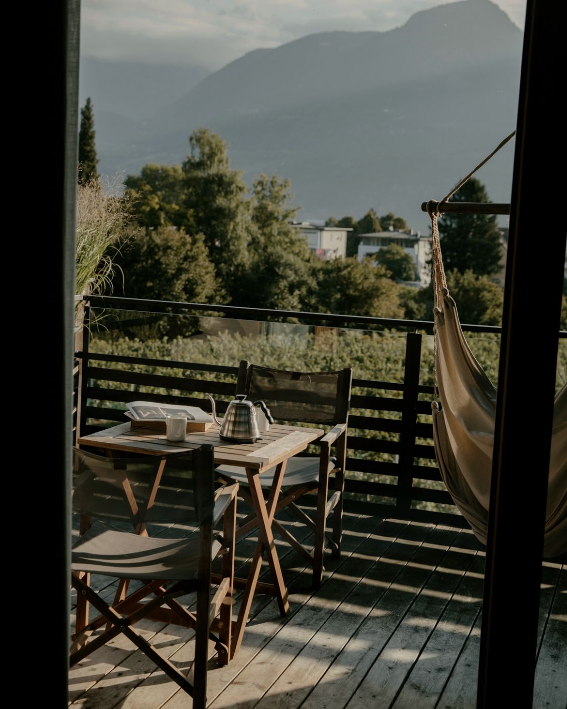 10 Female Wellness Hotel Schwarzschmied Guestroom Balcony View 1