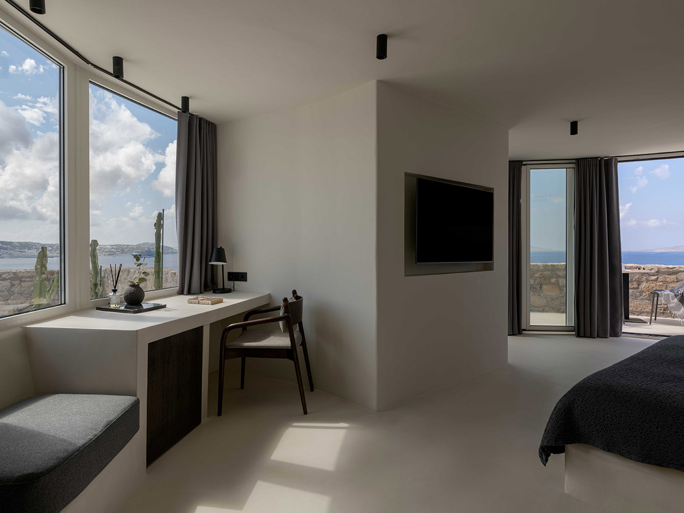 Rocabella Mykonos Front Sea View Suite Outdoor Mini Plunge Pool R V2 02