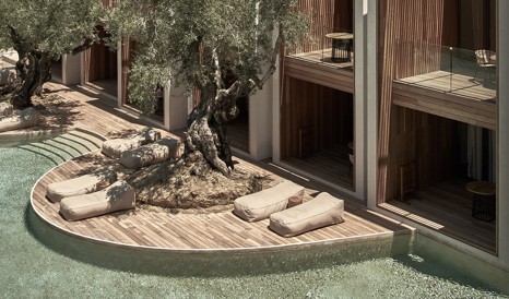 Olea all suite Villas Terrace Pool in Zakynthos 