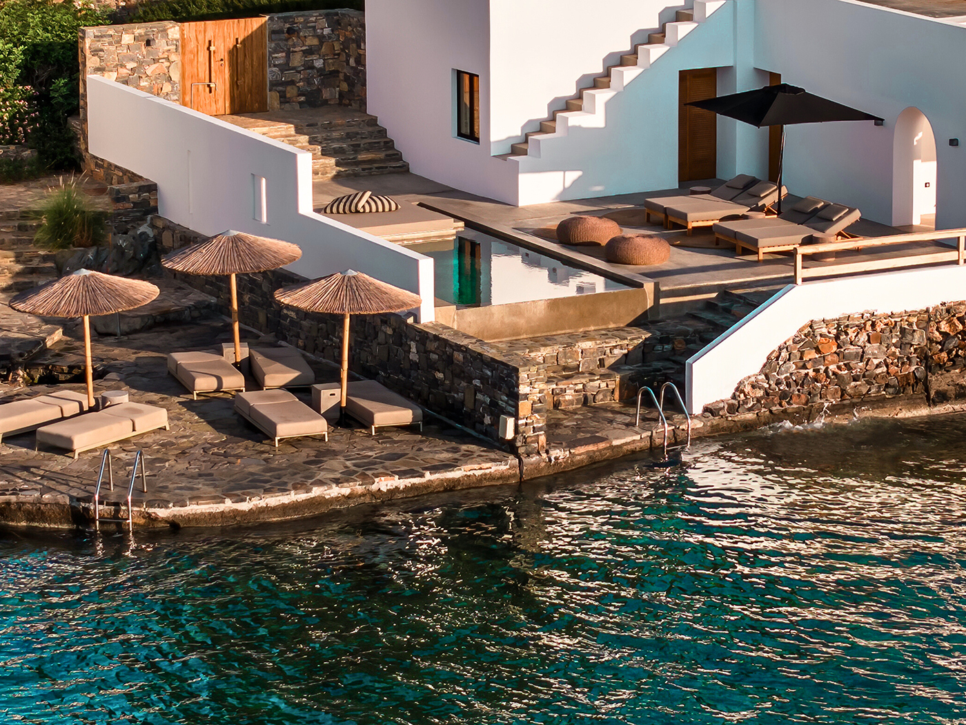 Minos Beach Three Bedroom Waterfront Villa With Private Pool R 08