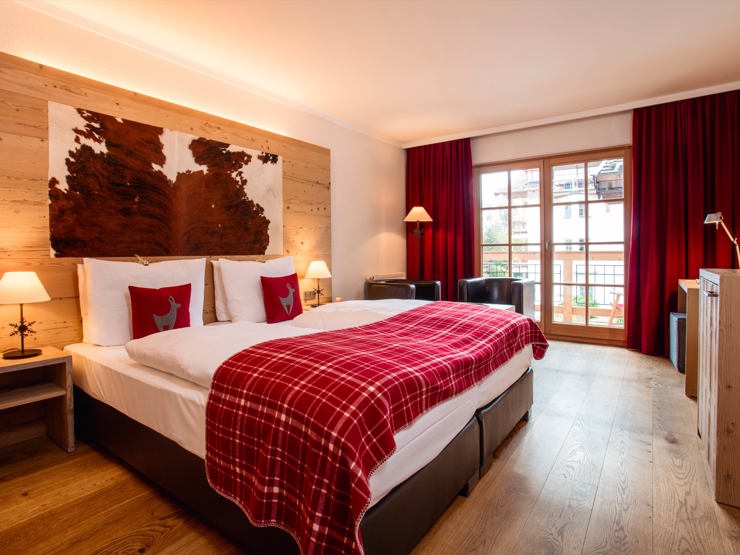 Double Room Tirol Twin, Hotel Kitzhof Mountain Design Resort