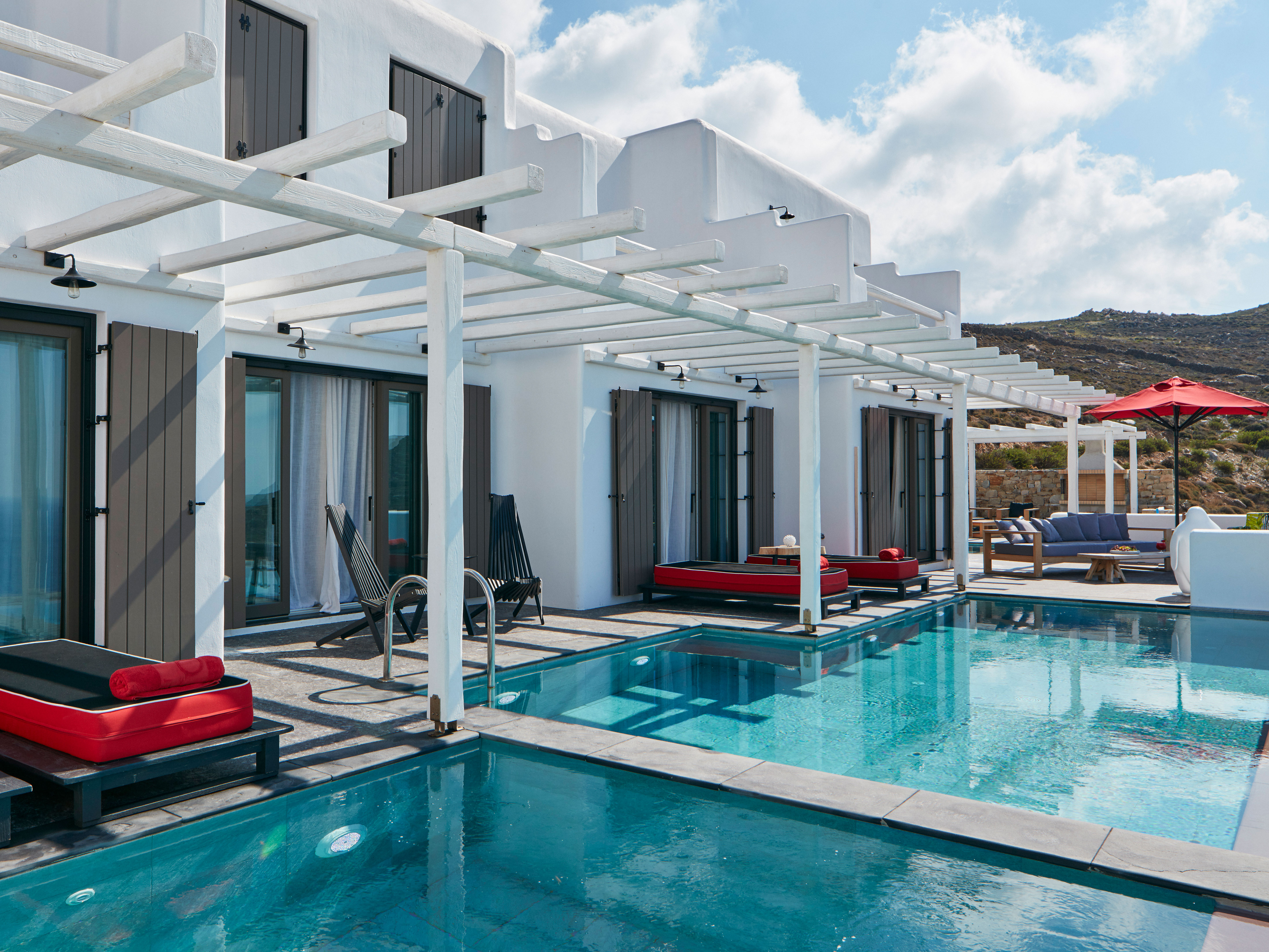 Myconian Avaton Pool in Mykonos