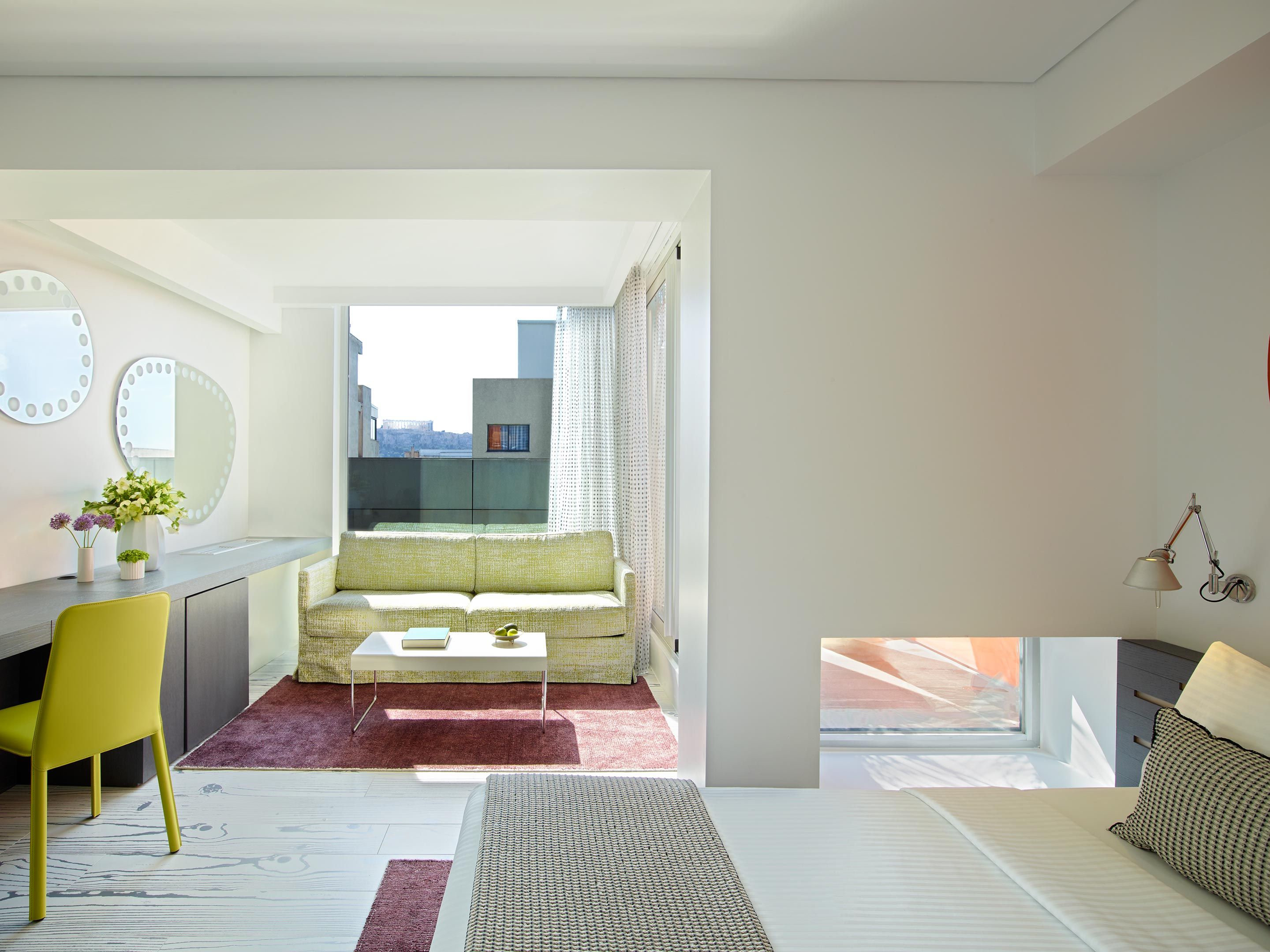 Fresh Hotel Room Interior Detail