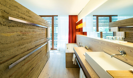 Vigilius Mountain Resort Bathroom in Lana