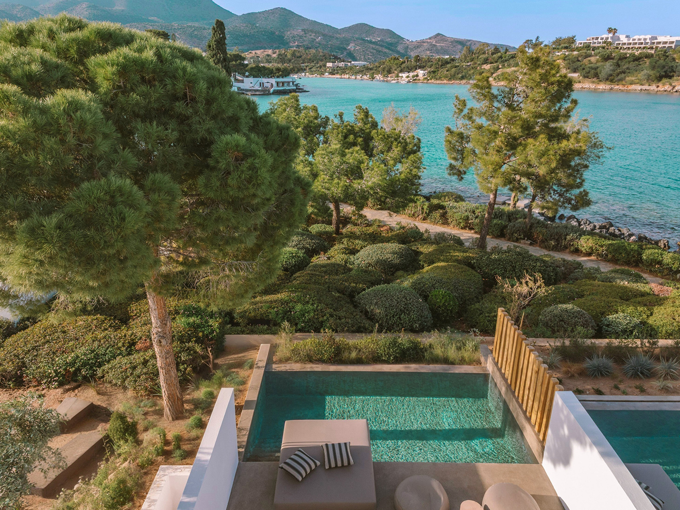 Minos Beach Superior Seafront Bungalow Private Pool R 04