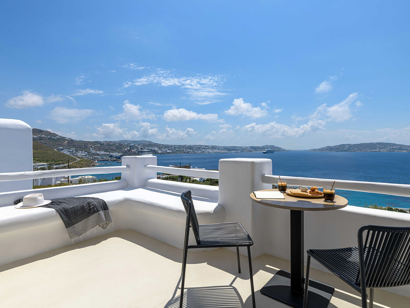 Rocabella Mykonos Deluxe Sea View Suite Outdoor Mini Plunge Pool R V2 04