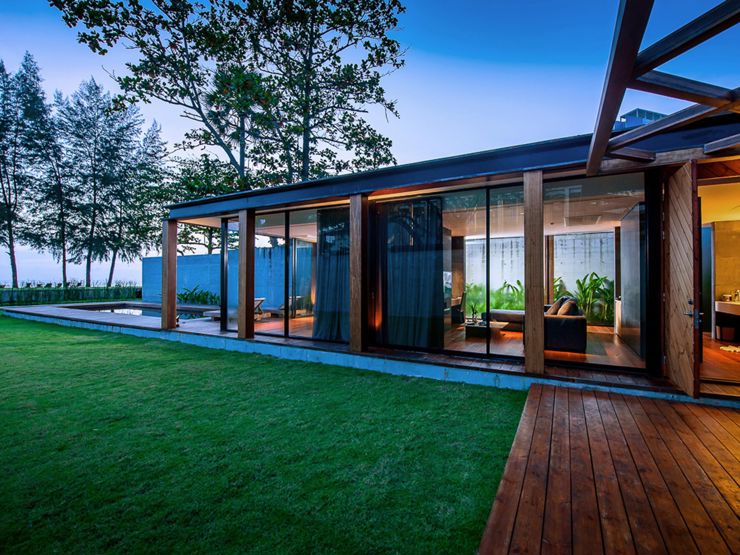 The Naka Phuket One Bedroom Beachfront Villa Interior Design in Phuke