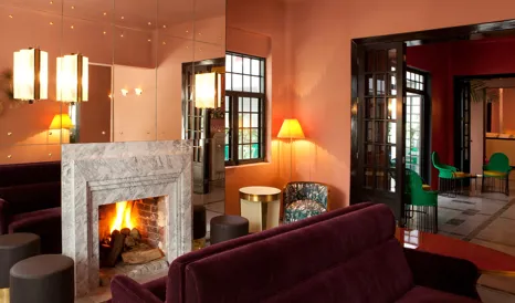 Casa Fayette Lobby Lounge Fireplace M 11 R V01