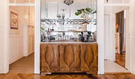 Autor Rooms Bar Interior in Warsaw