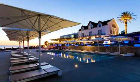 Farol Design Hotel Pool Building View Sundown M 02 R V01