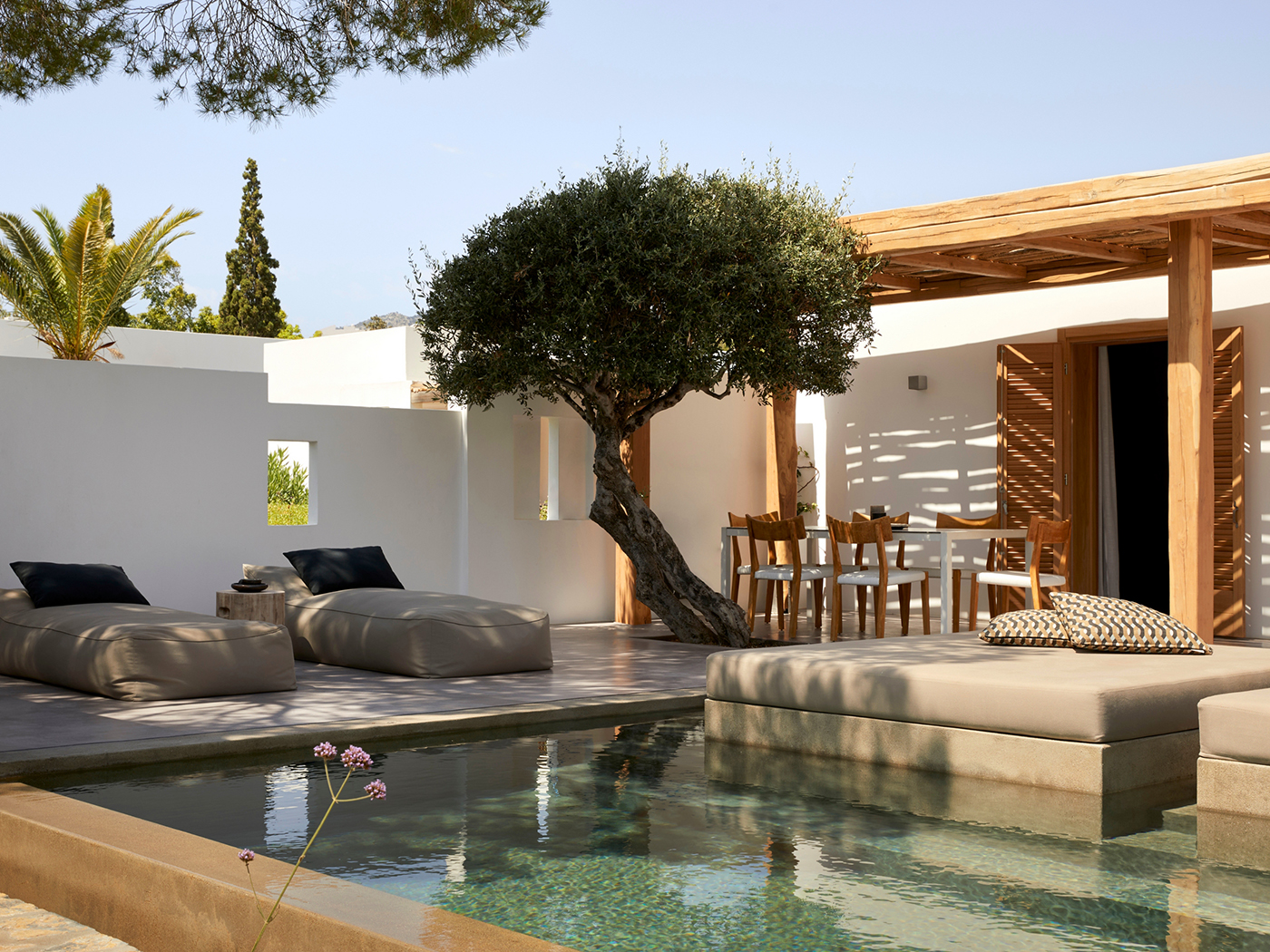 Minos Beach Two Bedroom Seafront Villa With Private Pool R 08