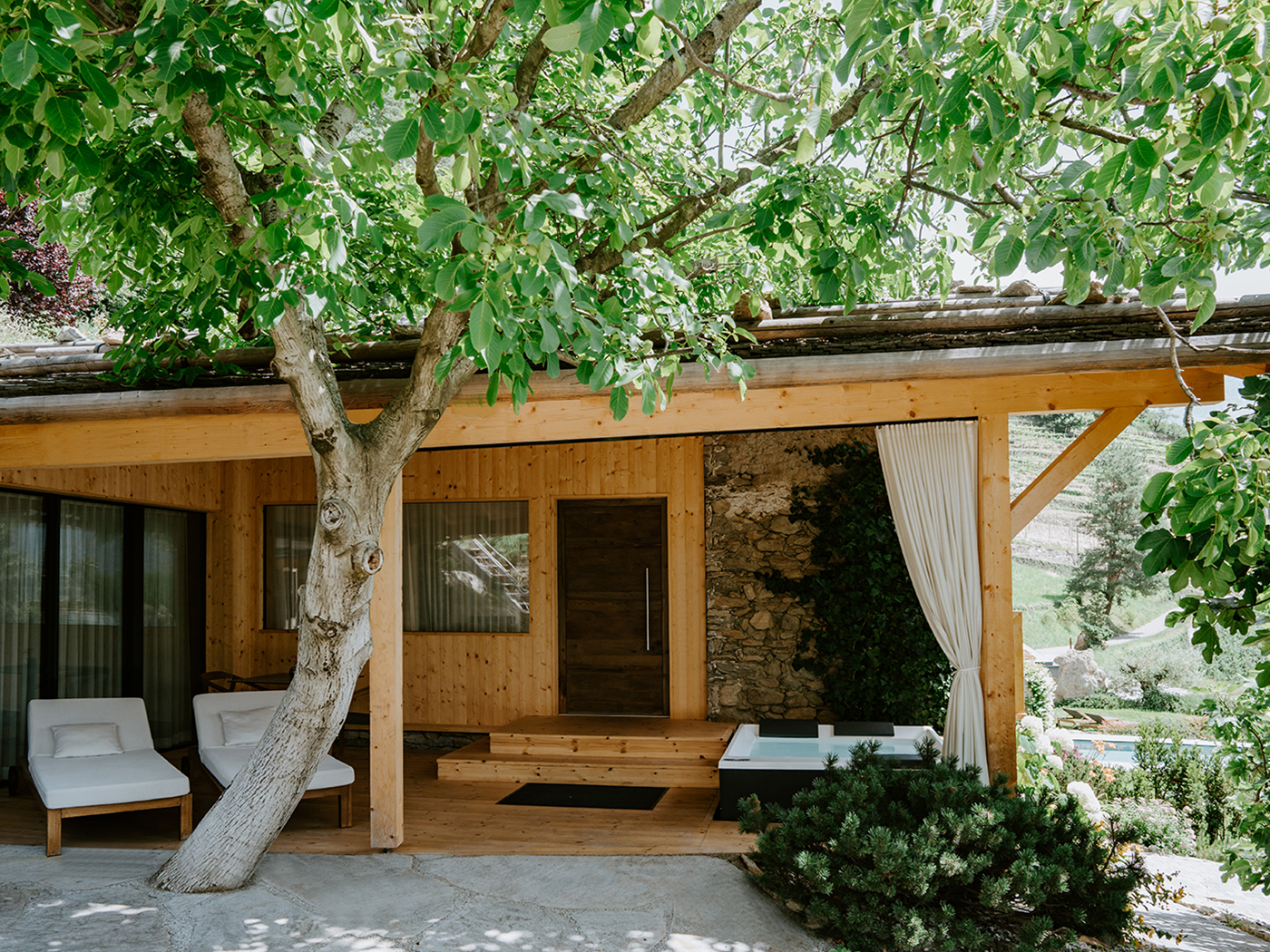 Arua Private Spa Villas Chalet Stadel R 08