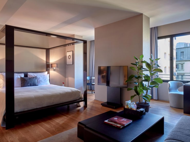 Sir Victor Hotel Bedroom in Barcelona