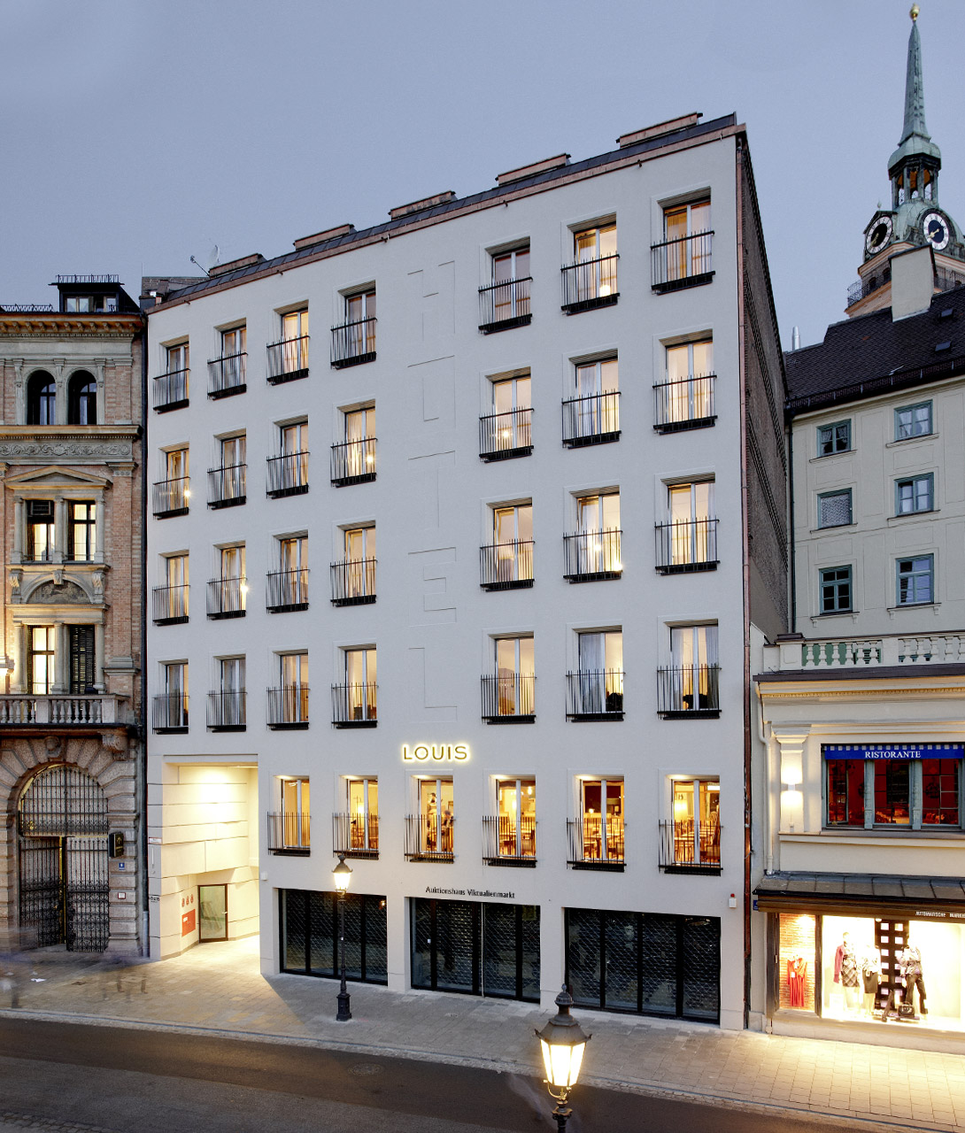 Louis Hotel Exterior in Munich