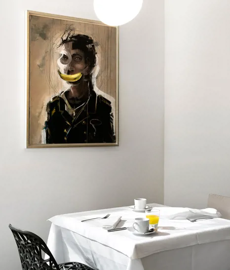 Augarten Art Hotel Dining Terrace Table Art M 02 R A A