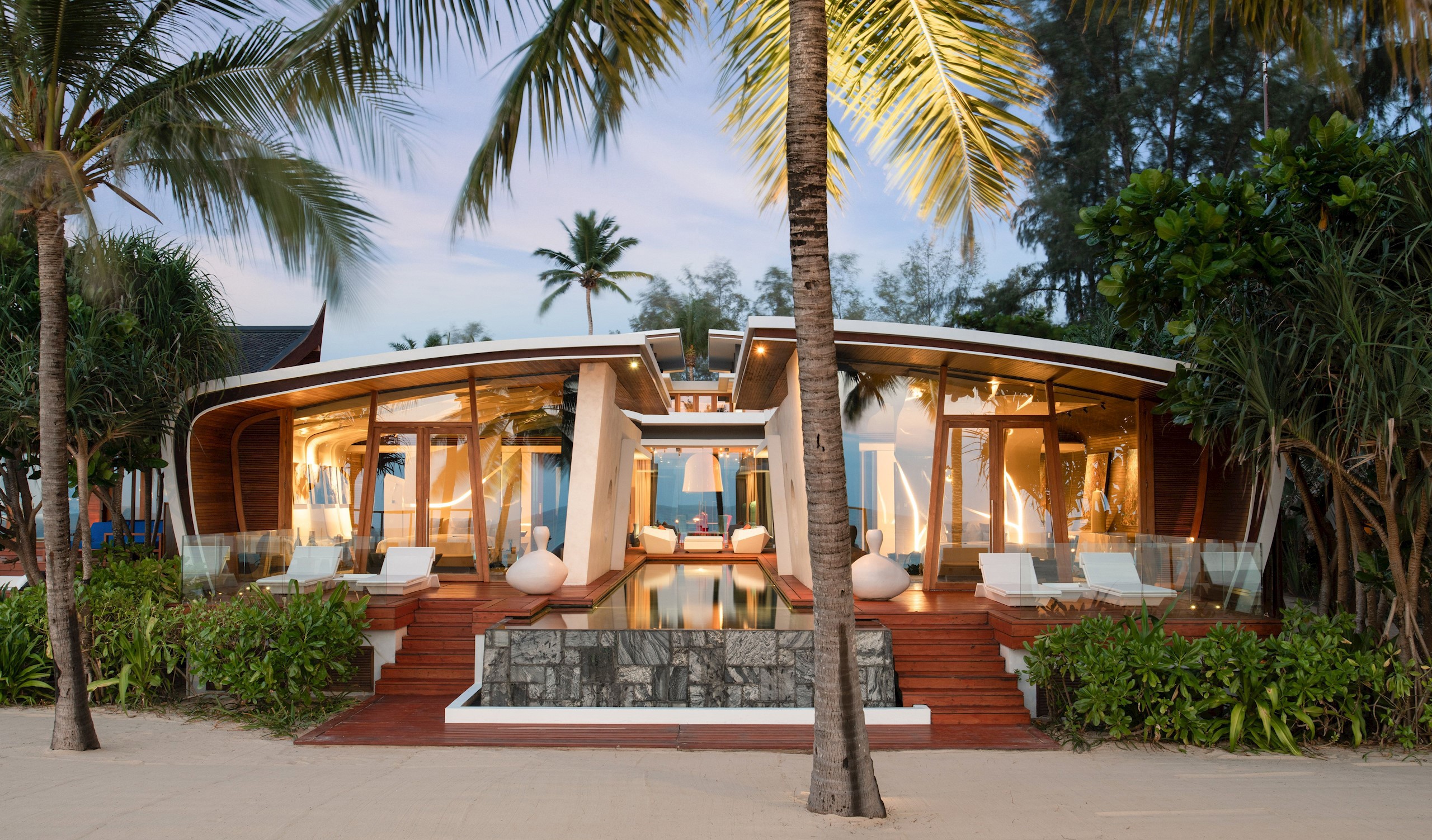 Iniala Beach House Design in Phang Nga